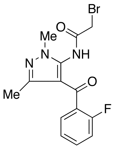 2-Bromo-N-[4-(2-fluorobenzoyl)-1,3-dimethyl-1H-pyrazol-5-yl]-acetamide