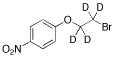 2-Bromoethyl-4-nitrophenyl Ether-d4