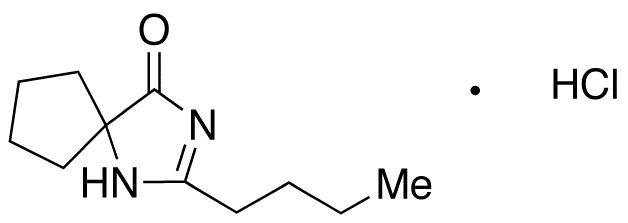 2-Butyl-1,3-diazaspiro[4.4]non-1-en-4-one Hydrochloride