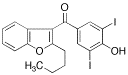 2-Butyl-3-(3,5-diiodo-4-hydroxybenzoyl)benzofuran