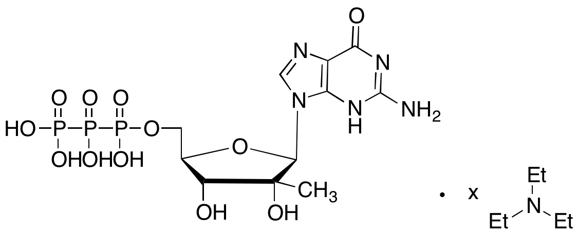 2&rsquo;-C-&beta;-Methyl Guanosine 5&rsquo;-Triphosphate Triethylamine