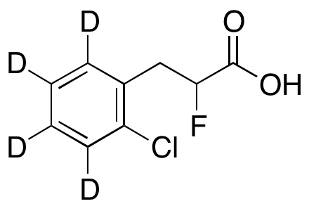 2-Chloro-α-fluorobenzene-d4-propanoic Acid