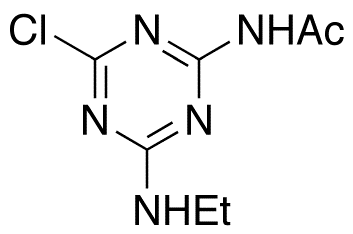 2-Chloro-4-acetamido-6-(ethylamino)-s-triazine