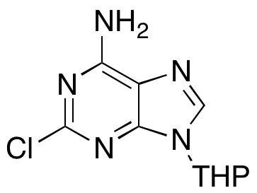 2-Chloro-9-(tetrahydropyran-2-yl)adenine