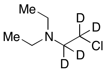 2-Chloro-N,N-diethylethyl-d4-amine