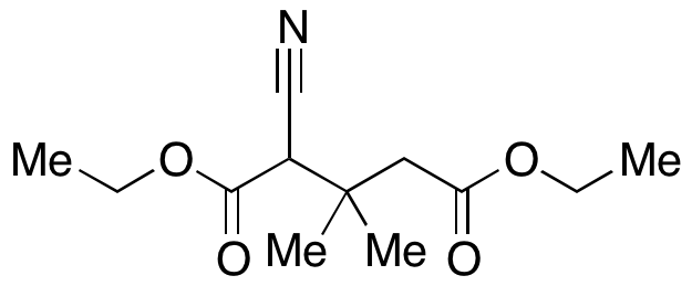 2-Cyano-3,3-dimethyl-pentanedioic Acid 1,5-Diethyl Ester