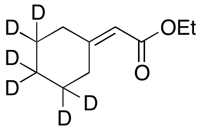 2-Cyclohexyl-d6-idene-acetic Acid Ethyl Ester