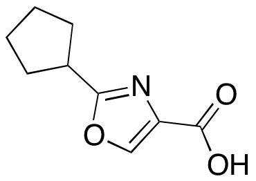 2-Cyclopentyl-4-oxazolecarboxylic Acid