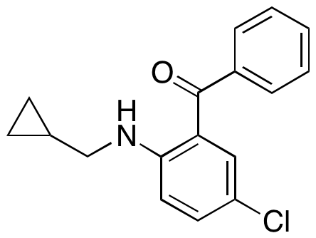 2-Cyclopropylmethylamino-5-chlorobenzophenone