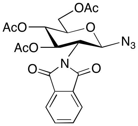 2-Deoxy-2-(1,3-dihydro-1,3-dioxo-2H-isoindol-2-yl)-β-D-glucopyranosyl azide 3,4,6-Triacetate
