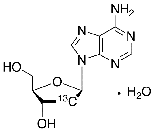 2&rsquo;-Deoxyadenosine-2&rsquo;-13C Monohydrate