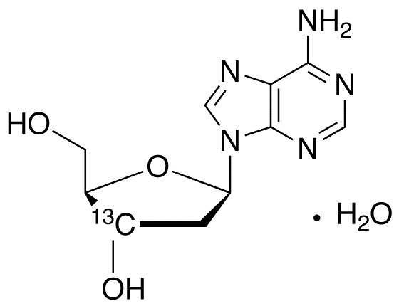 2&rsquo;-Deoxyadenosine-3&rsquo;-13C Monohydrate
