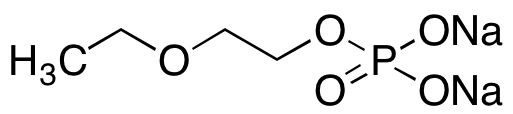 2-Ethoxyethanol 1-(Dihydrogen Phosphate) Sodium Salt (1:2)