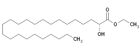2-Hydroxytetracosanoic acid ethyl ester