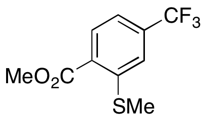 2-Methylthio-4-trifluoromethylbenzoic Acid Methyl Ester 2-Methylthio-4-trifluoromethylbenzoic Acid Methyl Ester