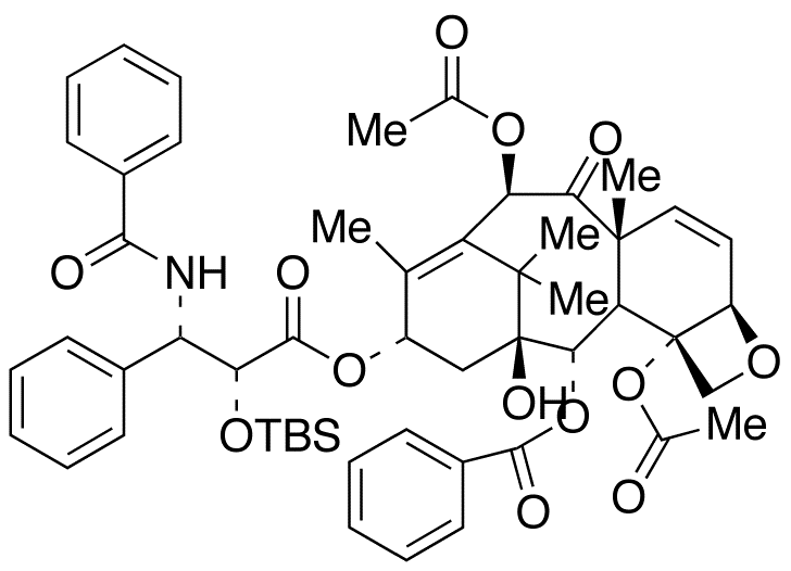 2’-O-(tert-Butyldimethylsilyl)-6,7-dehydro Paclitaxel