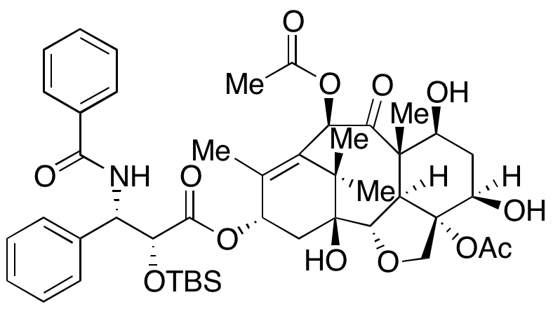 2’-O-tert-Butyl(dimethyl)silyl-2-debenzoyl-[2,4]-oxol Paclitaxel