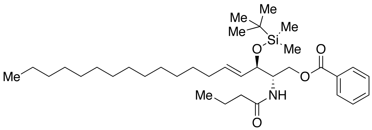2-O-tert-Butyldimethylsilyl-1-O-benzoyl C4 Ceramide