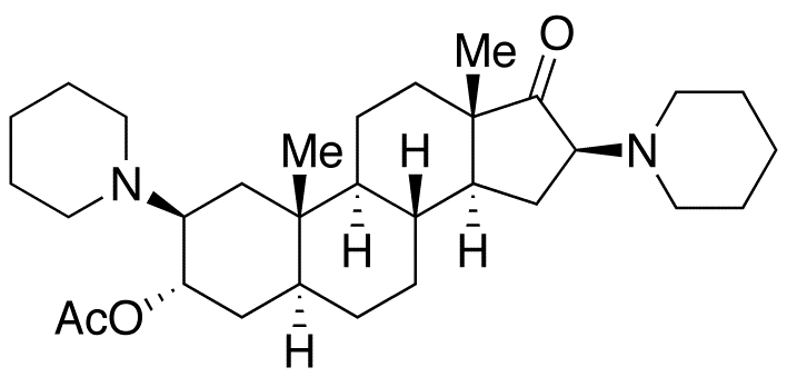 2β,16β-Dipiperidino-5α-androstan-3α-ol-17-one 3-Acetate
