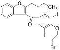 2-n-Butyl-4-[(2-bromoethoxy)-3,5-diiodobenzoyl]benzofuran