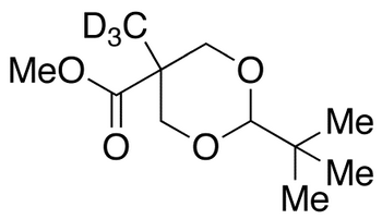 2-tert-Butyl-5-methyl-1,3-dioxane-5-carboxylic Acid Methyl Ester-d3