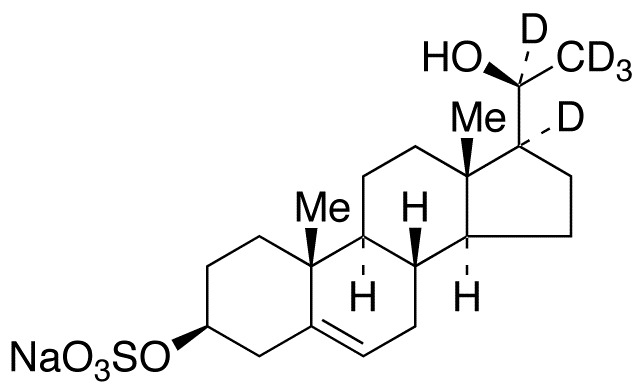 20α-Dihydro Pregnenolone-d5 3-Sulfate Sodium Salt