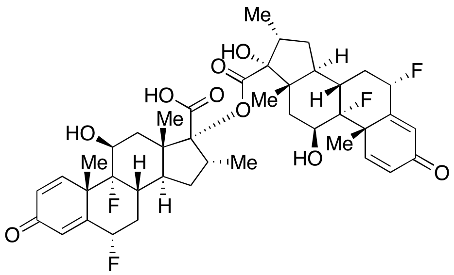 21-Carboxylic Acid Fluticasone Dimer Impurity