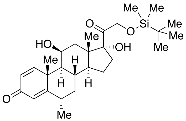 21-O-tert-Butyldimethylsilyl Methyl Prednisolone