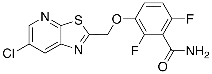 3-[(6-Chlorothiazolo[5,4-b]pyridin-2-yl)methoxy]-2,6-difluorobenzamide