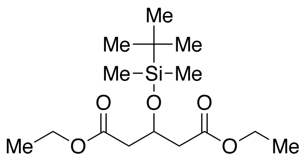 3-[(tert-Butyldimethylsilyl)oxy]pentanedioic Acid Diethyl Ester