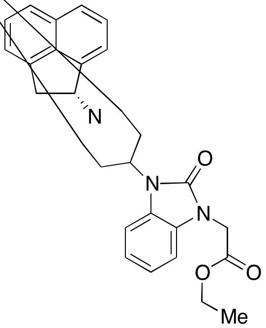 3-[1-[(1R)-1,2-Dihydro-1-acenaphthylenyl]-4-piperidinyl]-2,3-dihydro-2-oxo-1H-benzimidazole-1-acetic Acid Ethyl Ester