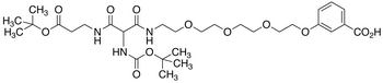3-[14-(N-Boc-amino)-21,21-dimethyl-13,15,19-trioxo-3,6,9,20-tetraoxa-12,16-diazadocosyloxy]benzoic Acid