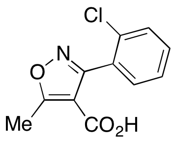 3-(2-Chlorophenyl)-5-methylisoxazole-4-carboxylic Acid