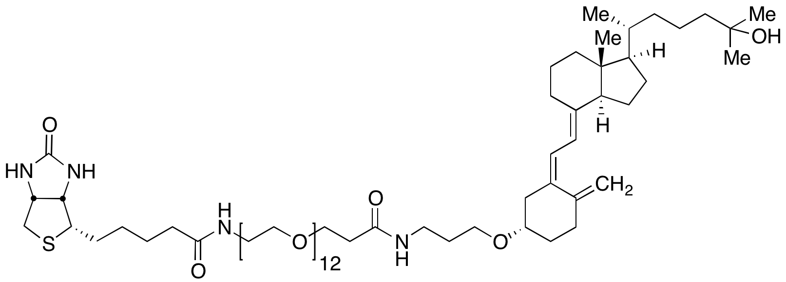 3-(25-Hydroxy Vitamin D3)propylamino-PEG12-Biotin
