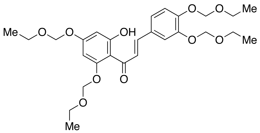 3-[3,4-Bis(ethoxymethoxy)phenyl]-1-[2-hydroxy-4,6-bis(ethoxymethoxy)phenyl]-2-propen-1-one