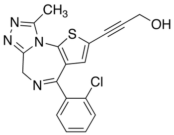 3-[4-(2-Chlorophenyl)-9-methyl-6H-thieno[3,2-f][1,2,4]triazolo[4,3-a][1,4]diazepin-2-yl]-2-propyn-1-ol