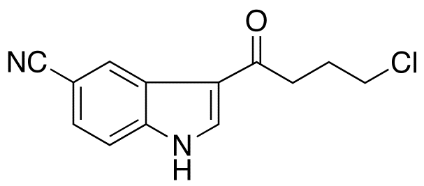 3-(4-Chloro-1-oxobutyl)indole-5-carbonitrile