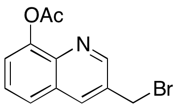3-(Bromomethyl)-8-quinolinol 8-Acetate