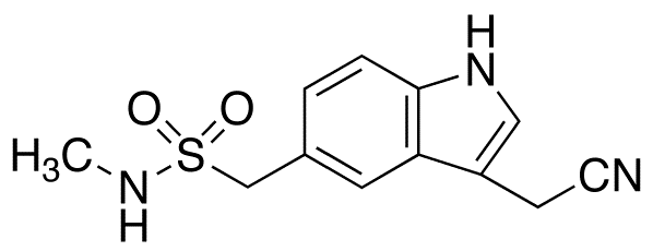 3-(Cyanomethyl)-N-methyl-1H-indole-5-methanesulfonamide