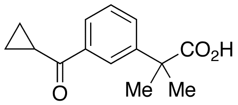 3-(Cyclopropylcarbonyl)-α,α-dimethylbenzeneacetic Acid