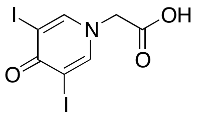 3,5-Diiodo-4-pyridone-1-acetic Acid