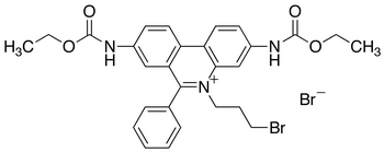 3,8-Bis(ethoxycarbonylamino)-5-(3-bromopropyl)-6-phenyl-phenanthridinium Bromide