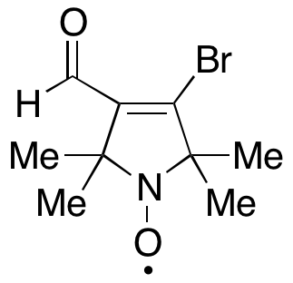 3-Bromo-4-formyl-2,5-dihydro-2,2,5,5-tetramethyl-1H-pyrrol-1-yloxy