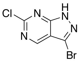 3-Bromo-6-chloro-1H-pyrazolo[3,4-d]pyrimidine
