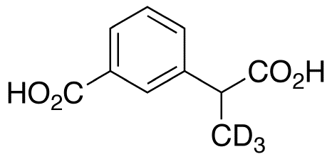 3-Carboxy-α-methylbenzeneacetic Acid-d3