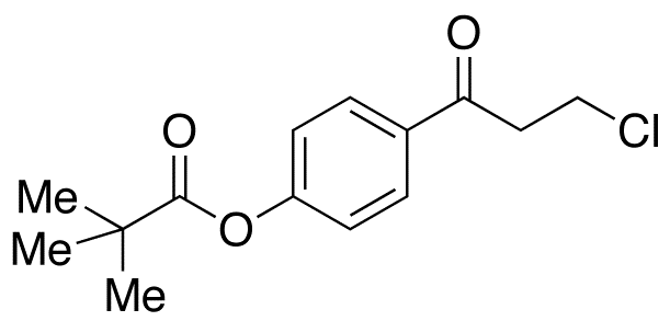 3-Chloro-1-(4-pivaloyloxyphenyl)propan-1-one