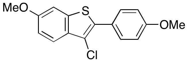 3-Chloro-6-methoxy-2-(4-methoxyphenyl)benzo[b]thiophene