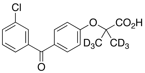 3-Chloro Fenofibric Acid-d6