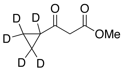 3-Cyclopropyl-3-oxopropanoic-d5 Acid Methyl Ester