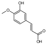 3-Hydroxy-4-methoxycinnamic acid
